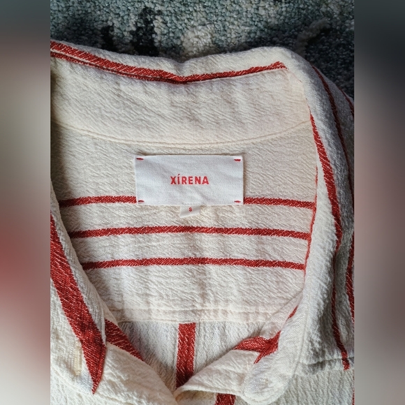 XiRENA | Scout Button Down Shirt | Burnt Cloud | Size S - Picture 4 of 7